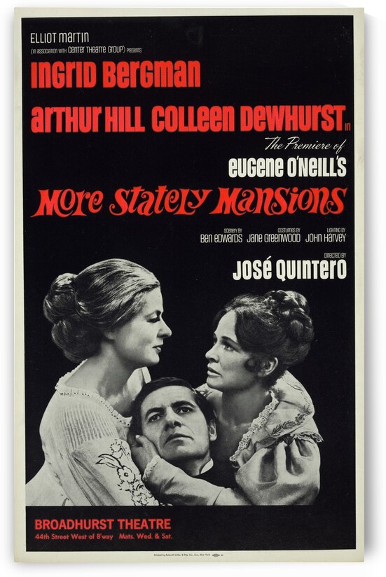 More Stately Mansions 1967 Artcraft Lithograph American 1905–1970 Poster by IStockHistory com