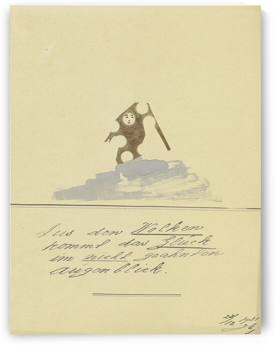 ‘Aus den Wolken kommt das Glück …’ 1931  My Pictures Become Wilder and Wilder By John Elsas by IStockHistory com