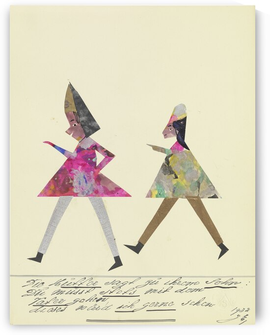 ‘Die Mutter sagt zu ihrem Sohn …’ 1932  My Pictures Become Wilder and Wilder By John Elsas by IStockHistory com