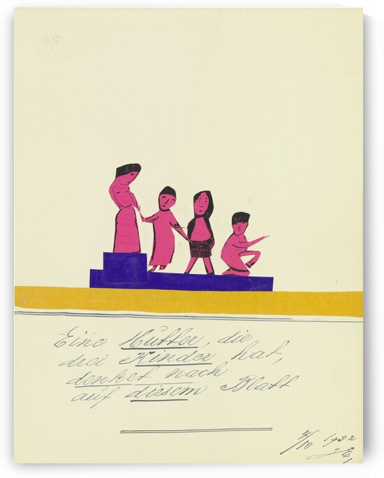 ‘Eine Mutter die drei Kinder hat …’ 1932  My Pictures Become Wilder and Wilder By John Elsas by IStockHistory com