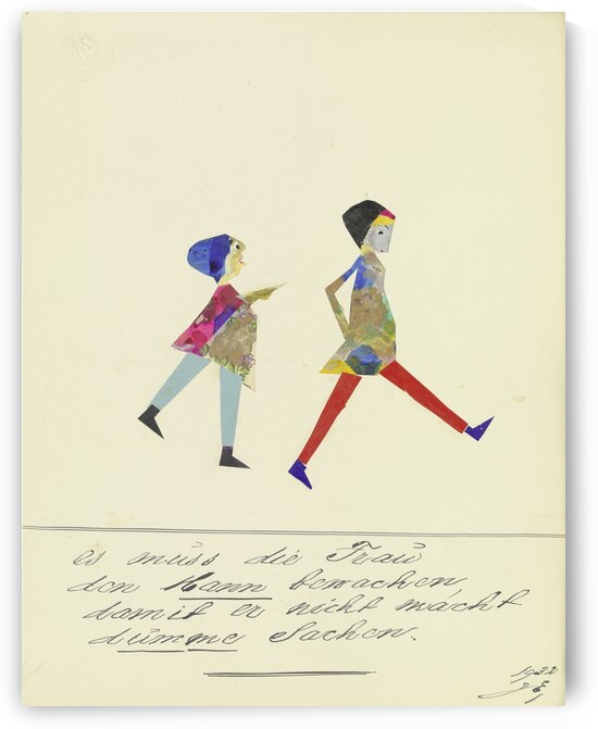 ‘Es muss die Frau den Mann bewachen …’ 1932  My Pictures Become Wilder and Wilder By John Elsas by IStockHistory com