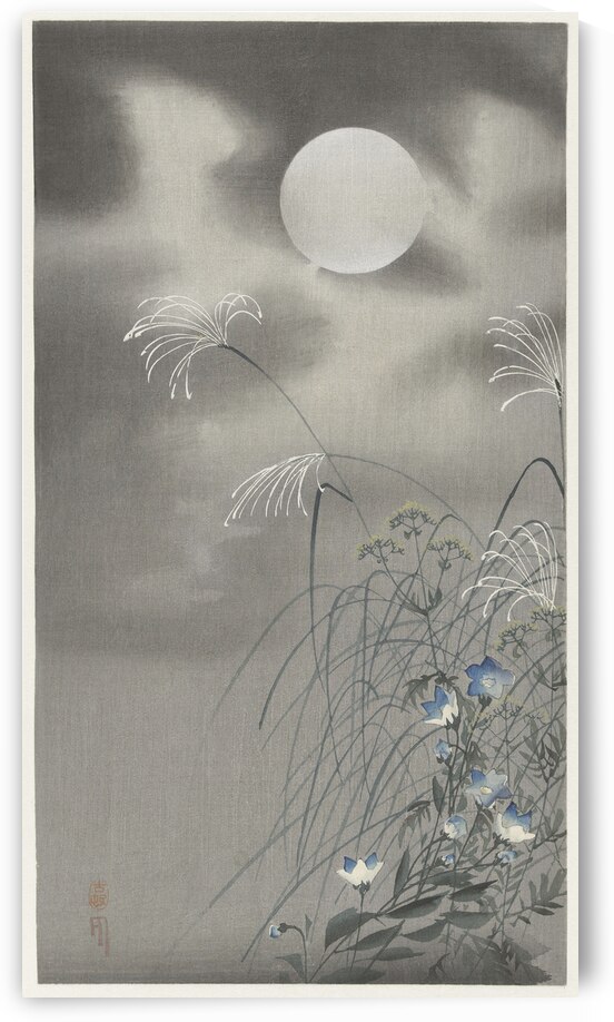 Gull on rock 1900 - 1910 by Ohara Koson 1877-1945. by IStockHistory com