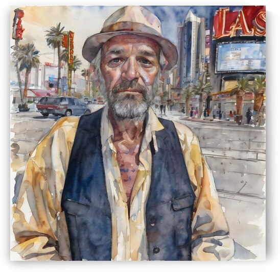 Watercolor You Never Know By Bruce Lazarus by IStockHistory com