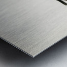 Collared flycatcher Muscicapa collaris Metal print