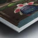 The Quadrangular Passion Flower Metal print