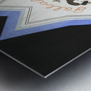 Almanach des Modes pr&eacutesentes pass&eacutees & futures pour Falbalas et Fanfreluches 1922 fashion illustration  by George Barbier.  Metal print