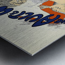 Ault and Wiborg Ad. 087 1890-1913 Poster by Jules Chéret Metal print