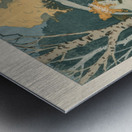 Dans Les Bois ca. 1899 Illustration by Eugène Samuel Grasset Metal print