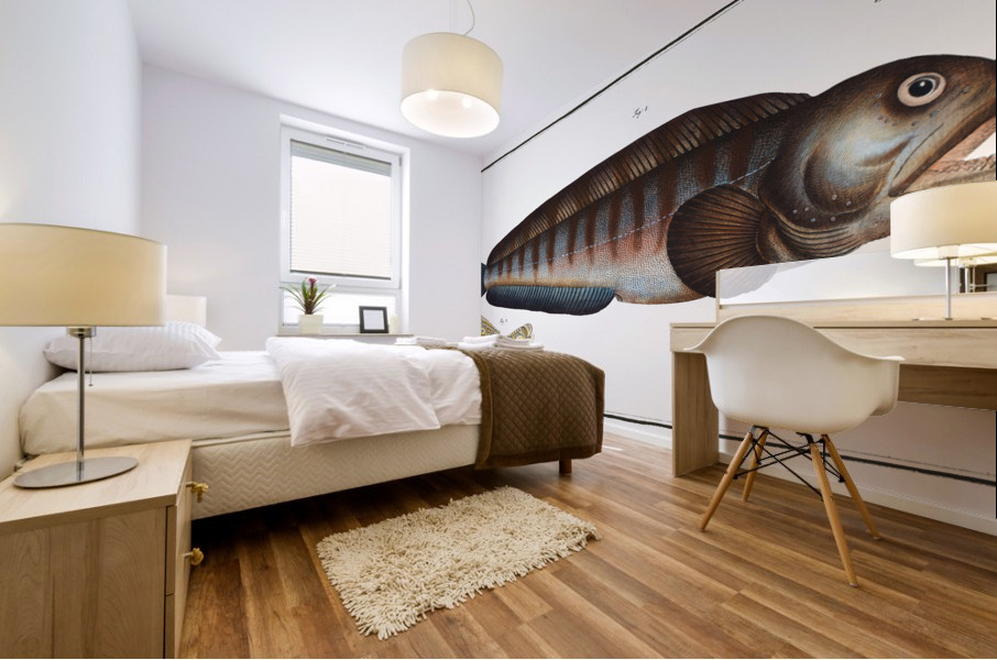 Wolf Fish Anarihchas Lupus Mural print