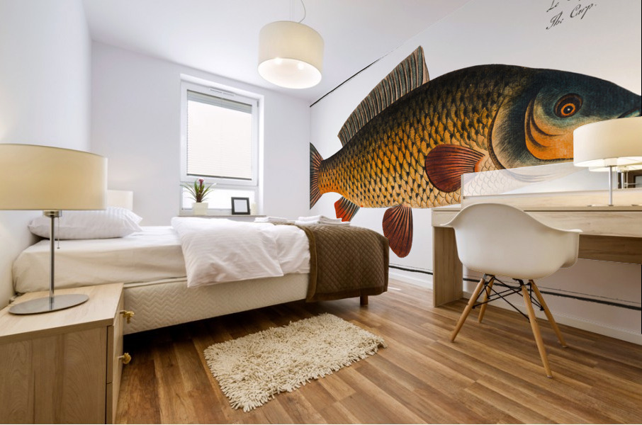 Carp Cyprinus Carpio Mural print