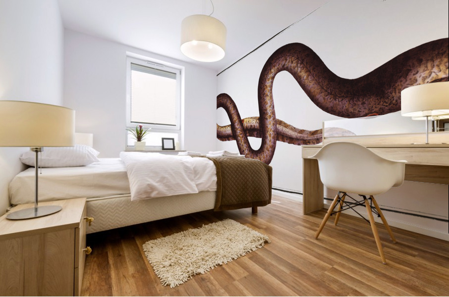 Marble Synbrant Synbranchus marmoratus Mural print