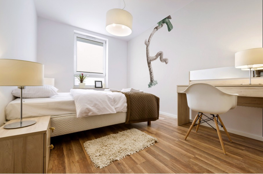 Vieillot barbet Mural print