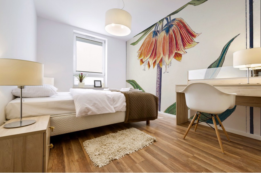 Kaisers crown in vintage style Mural print