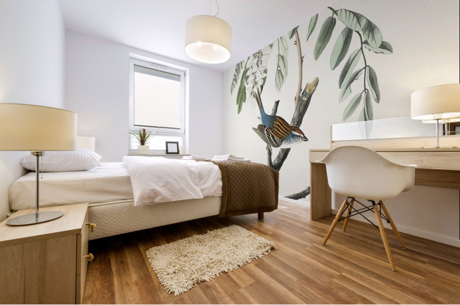 Chipping Sparrow Mural print