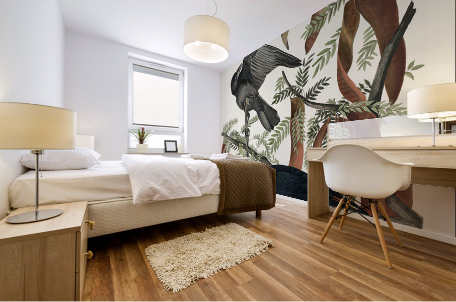 Fish Crow Mural print