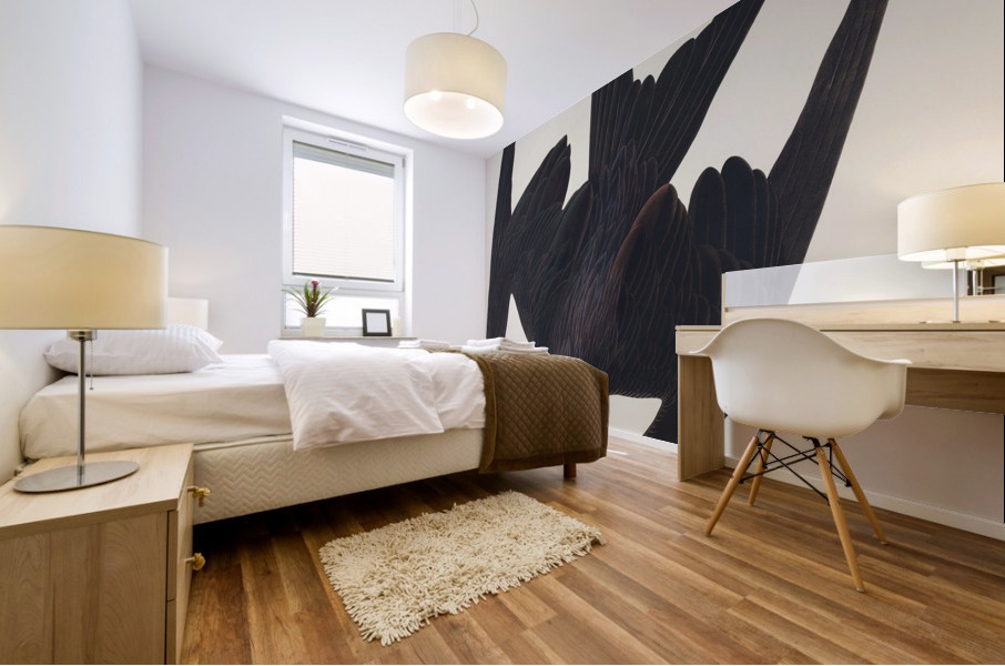 Chestnut-sided Warbler Mural print