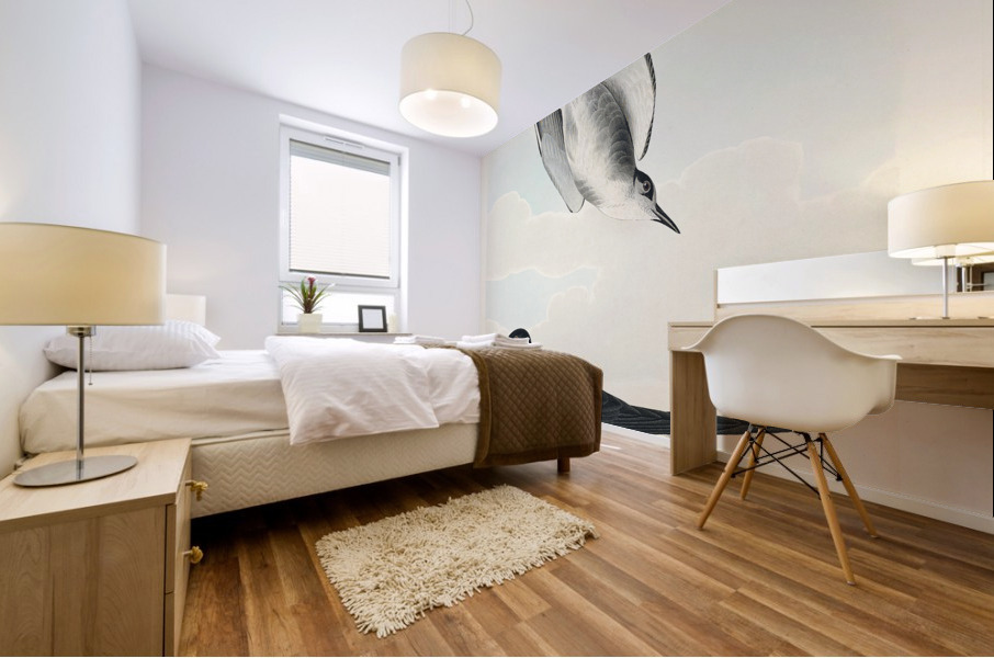 Black Tern Mural print