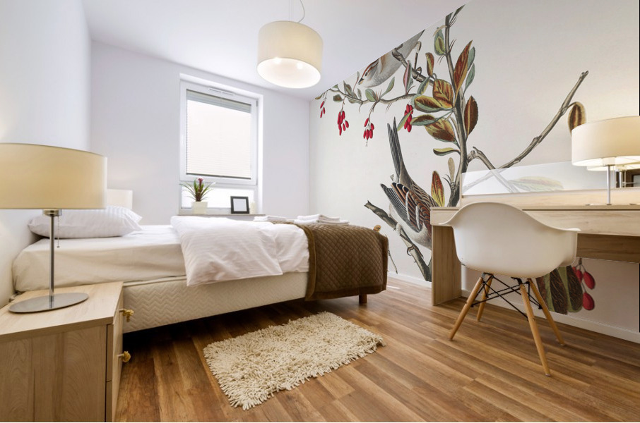 Tree Sparrow Mural print