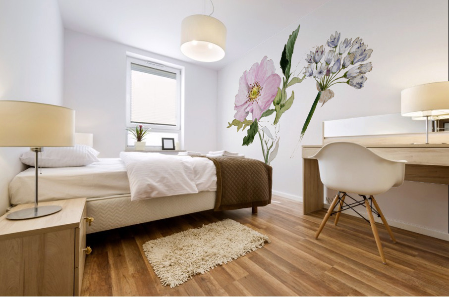 Flower Study 1876–1878 Mural print