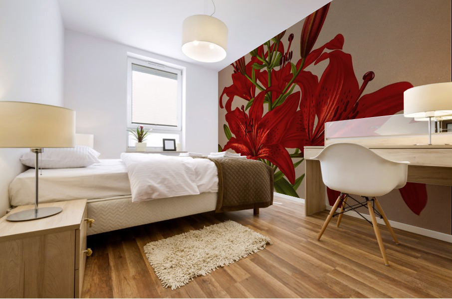 Album van Eeden : Haarlems flora : 1872-1881 Mural print