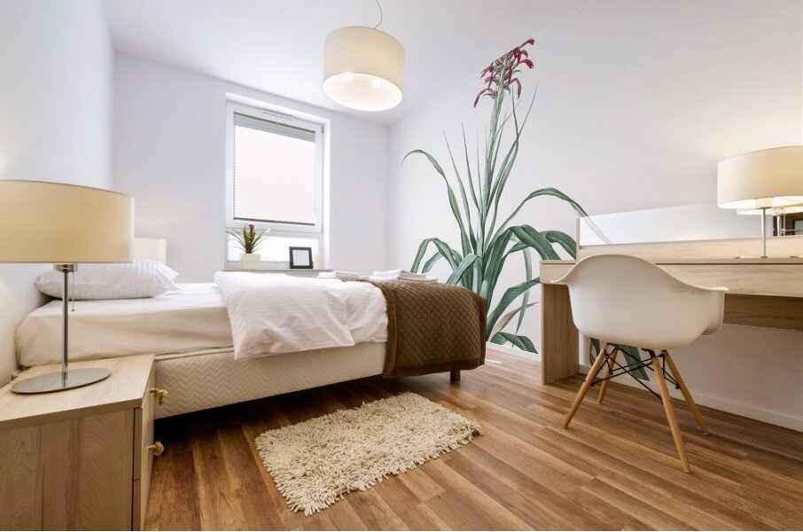 Pina cortadora illustration  Mural print