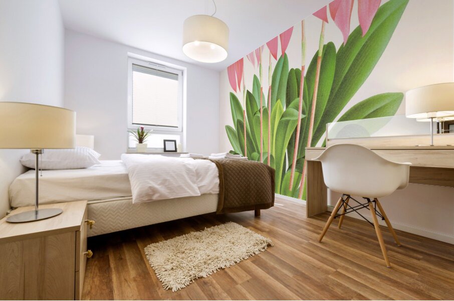 Masdevallia lindeni var grandiflora  Mural print