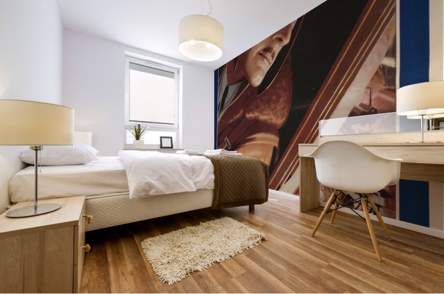 Wings for Victory Mural print