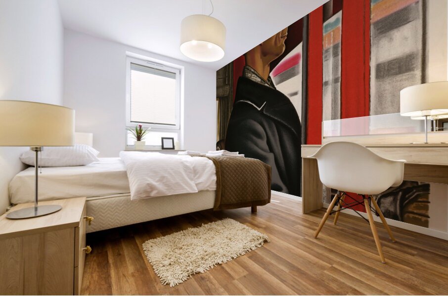 Seeing it Through Mural print