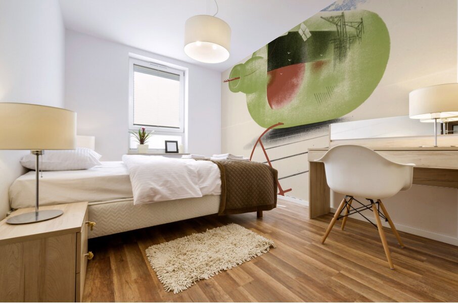 The Merchant Service is Silent Too! Mural print