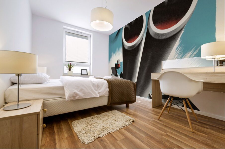 The Merchant Service is Silent Too! Mural print