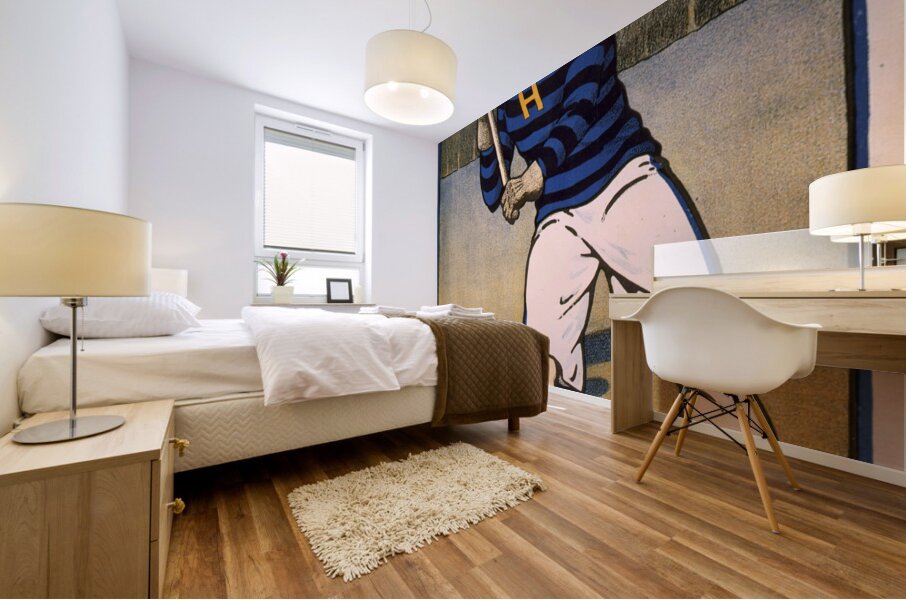 Hopkins 1905 Poster by Bristow Adams American 1875 – 1956 Mural print