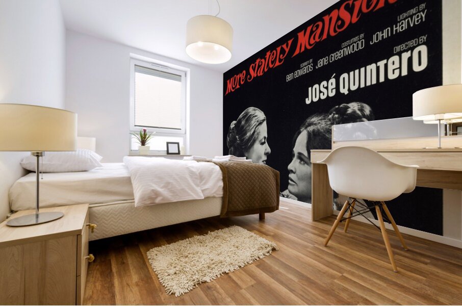 More Stately Mansions 1967 Artcraft Lithograph American 1905–1970 Poster Mural print