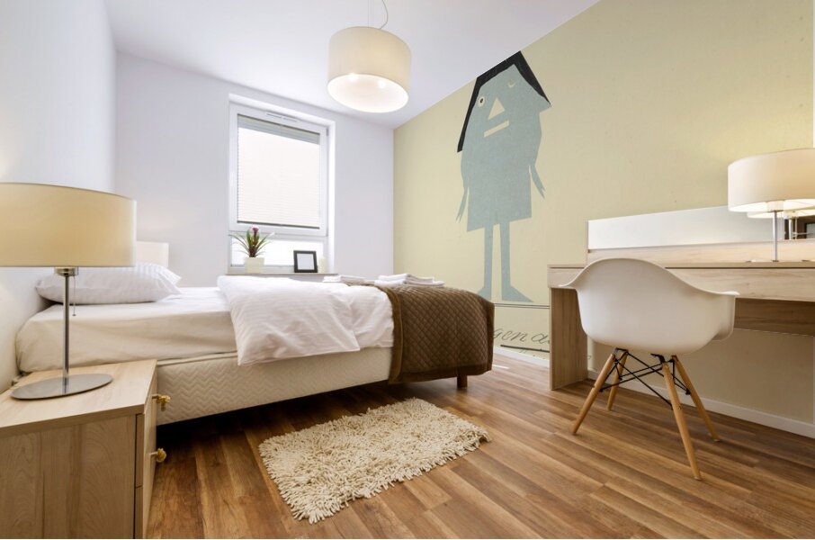 ‘Er weiss genau was sich schickt …’ 1932  My Pictures Become Wilder and Wilder By John Elsas Mural print