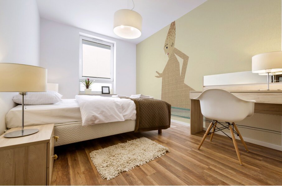 ‘Geld ist rar …’ 1931  My Pictures Become Wilder and Wilder By John Elsas Mural print