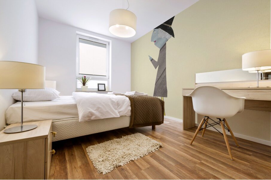 ‘Ich liebe meine Sorgen sehr …’ 1931  My Pictures Become Wilder and Wilder By John Elsas Mural print