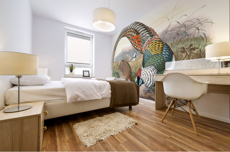 Thaumalea Amherstiæ. 1872 Mural print