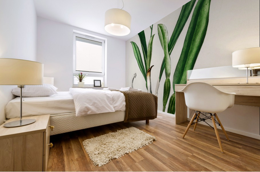 Lelia cattleioides Mural print