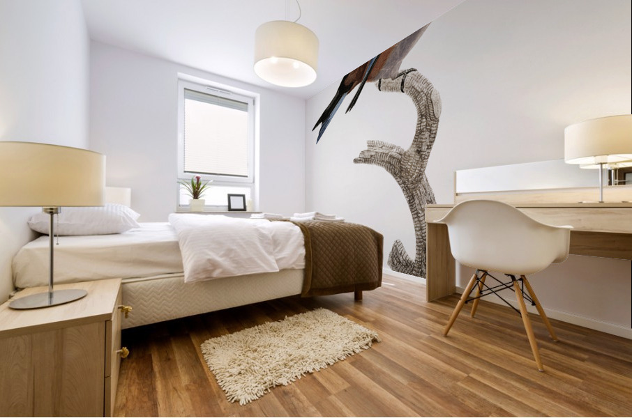 Little Lilac-breasted roller  Mural print