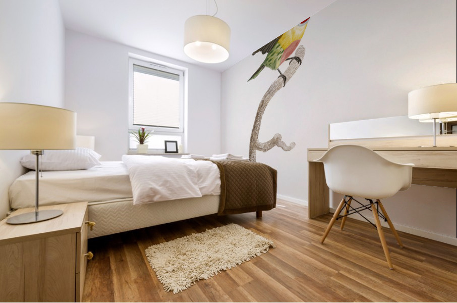 Giant mantis shrimp Squilla Maculata Mural print