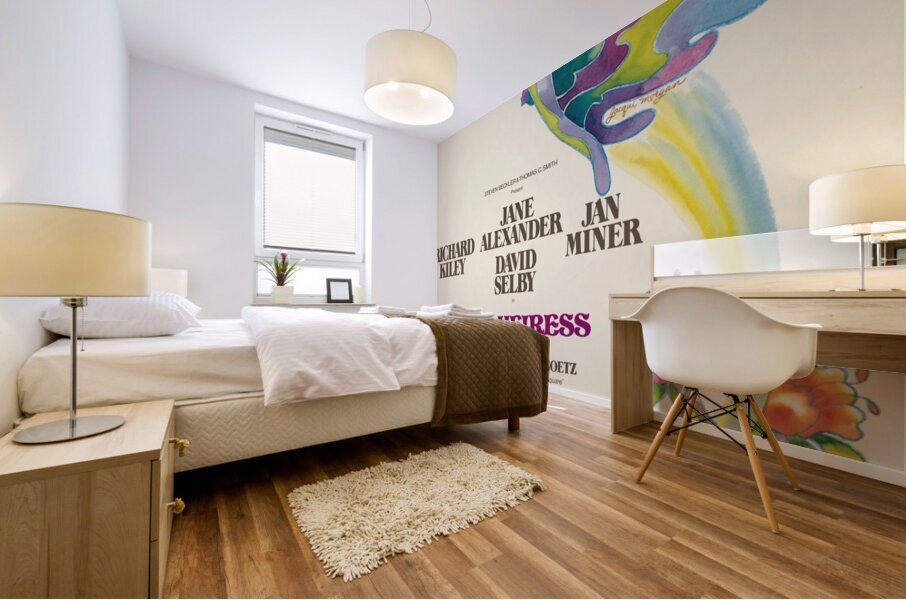 The Heiress 1976 Jacqui Morgan American 1939-2013 Artcraft Lithograph Poster Mural print