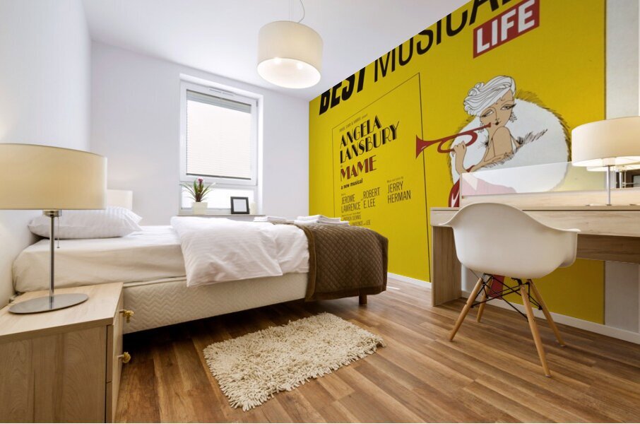 Mame is Broadway’s best musical 1966 Artcraft Lithograph Poster 1905–1970 Mural print