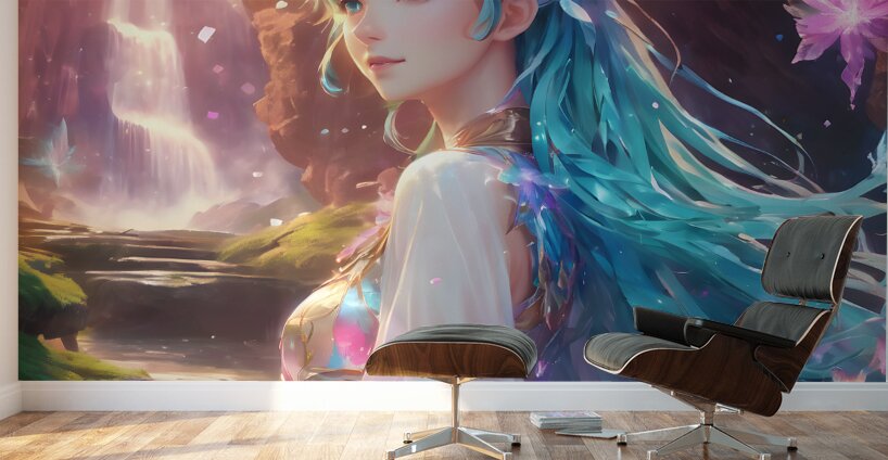 Spirit Girl By ISHISH Wall Murals