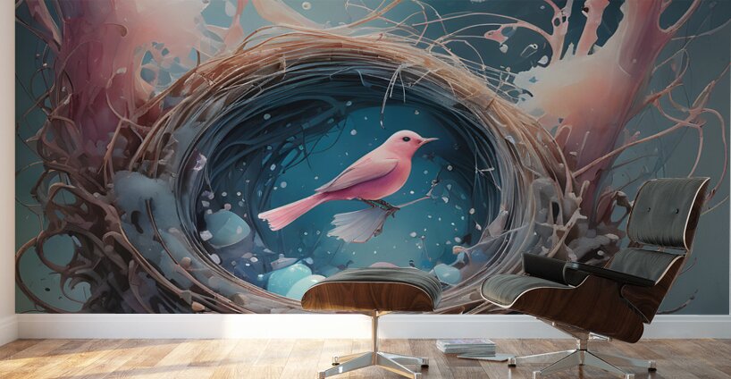 Gossamer Nest By ISHISH Wall Murals