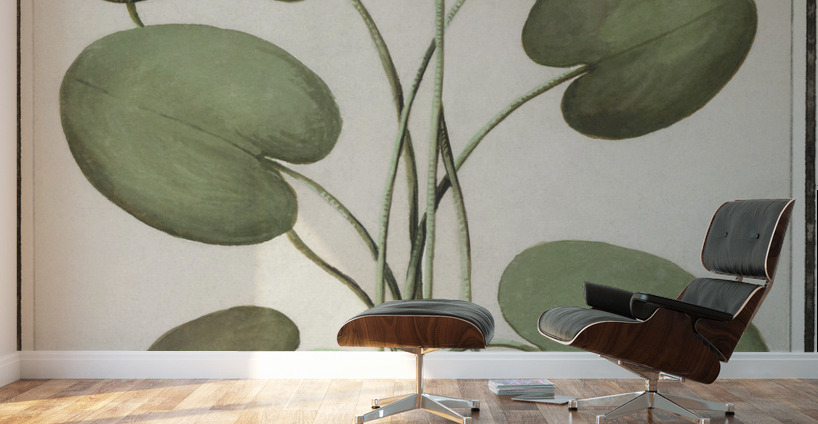 Yellow floppy flower Wall Murals