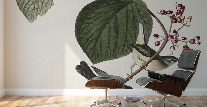 Pine Swamp Warbler Wall Murals