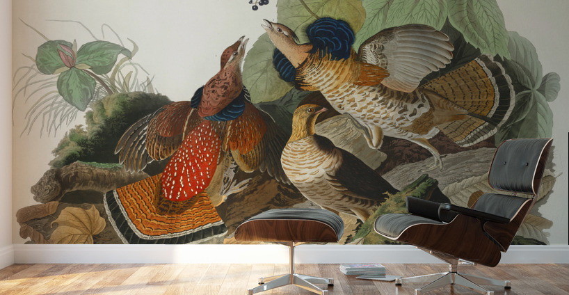 Ruffed Grouse Wall Murals