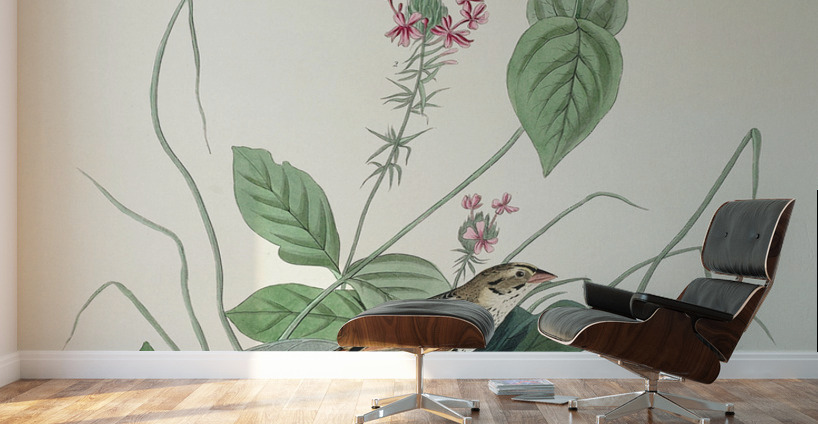 Henslows Bunting Wall Murals