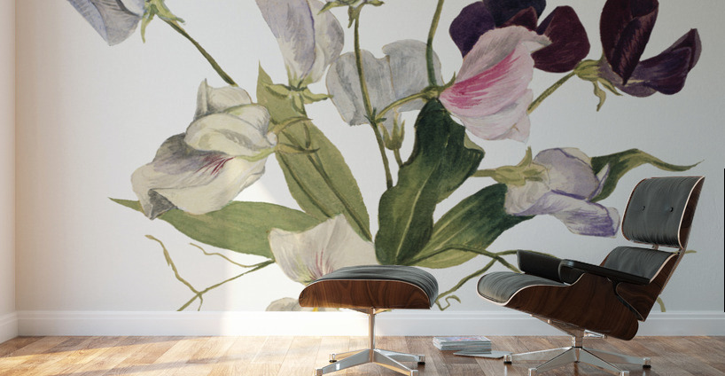 Flower Study 1886 Wall Murals