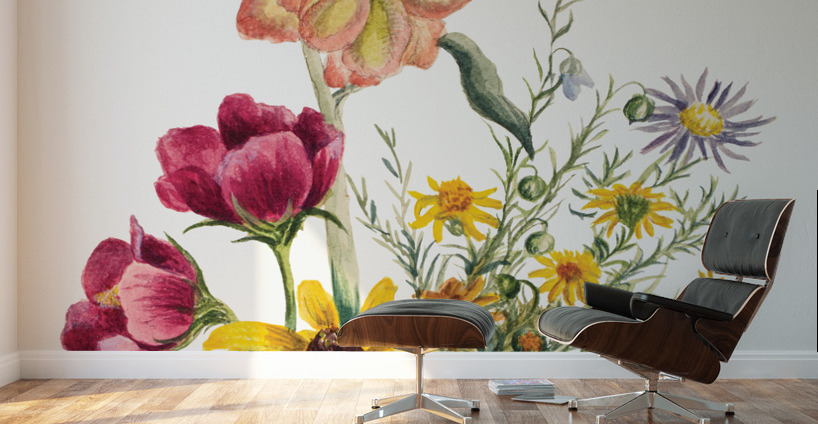 Group of Flowers 1881 Wall Murals