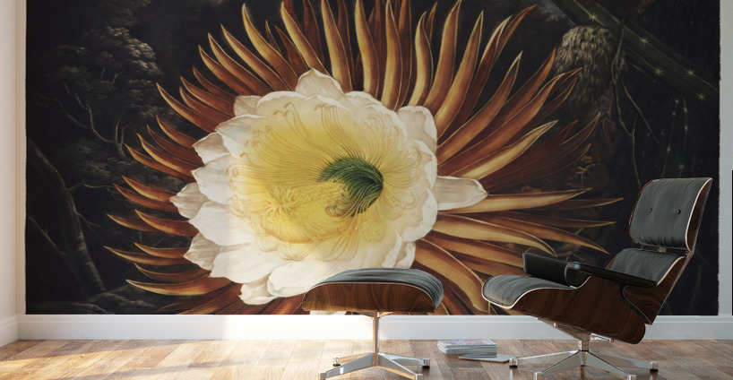 The Night–Blowing Cereus Wall Murals